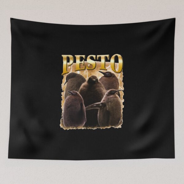 Item preview, pesto penguin retro 80s designed and sold by Celestia1l24.