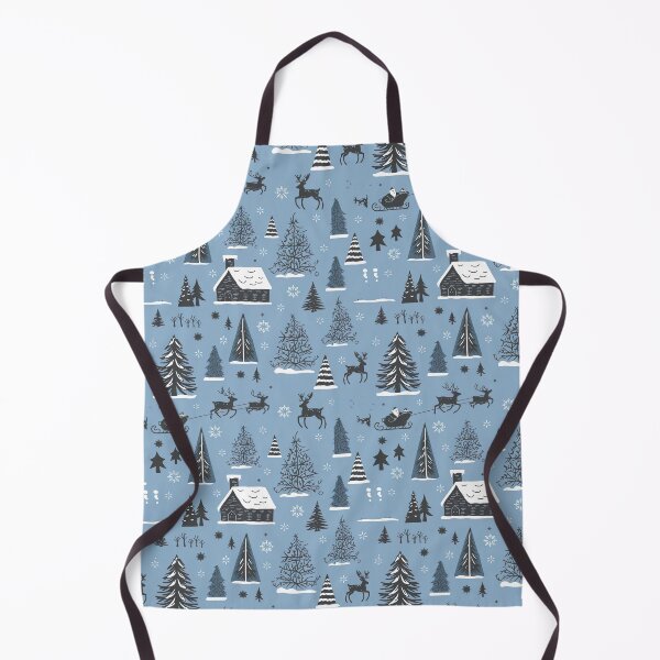 Item preview, Blue Christmas Toile designed and sold by Tamas Das.