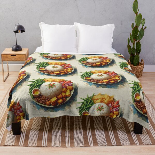 Item preview, Nasi Uduk Impressionism Art Style designed and sold by artofuniverse.