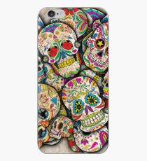 Sugar Skull Collage iPhone Case