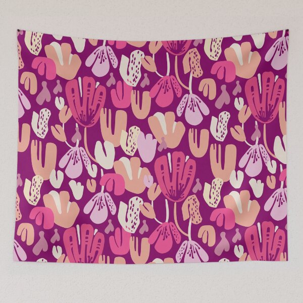 Item preview, Blooming lianas, Dark pink version designed and sold by Alex  Blud.