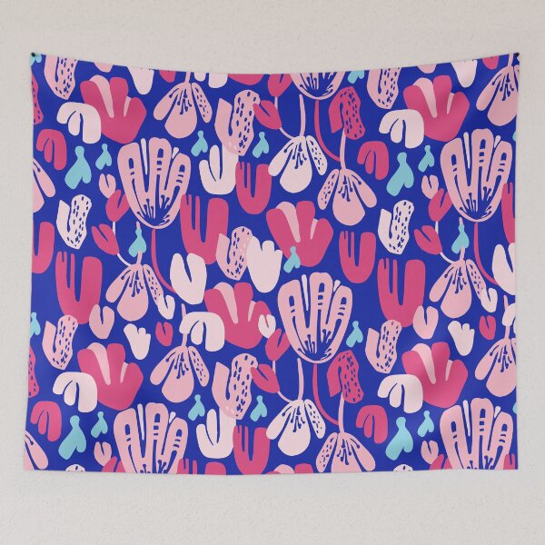 Item preview, Blooming lianas, Blue and pink version designed and sold by Alex  Blud.