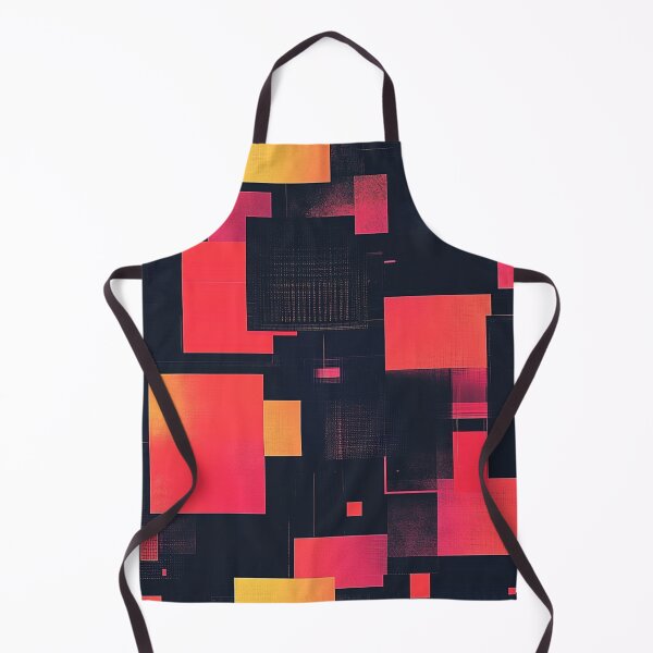 Item preview, Abstract data patterns, pink tone, square designed and sold by mind-coloring.