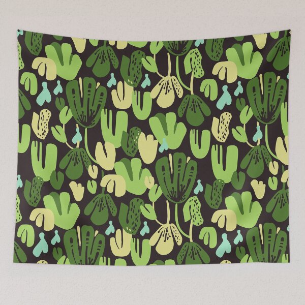 Item preview, Blooming lianas, Dark green version designed and sold by Alex  Blud.