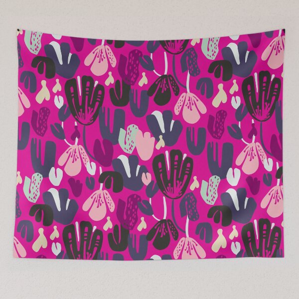 Item preview, Blooming lianas, Black and pink version designed and sold by Alex  Blud.