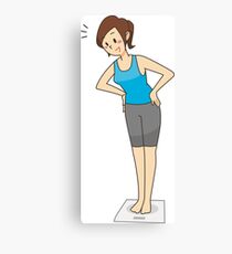 Weight Loss. Canvas Print