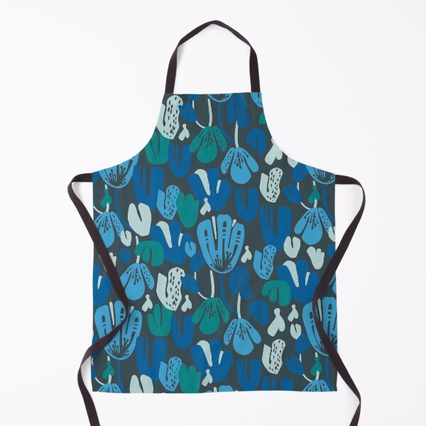 Item preview, Blooming lianas, Blue and dark gray version designed and sold by Alex Blud.