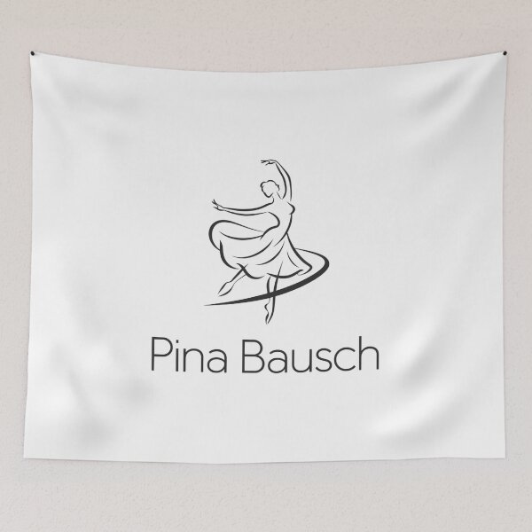 Item preview, Pina Bausch: A Tribute to the Legend of Contemporary Dance – Minimalist Silhouette Design designed and sold by Colorful-Garden.