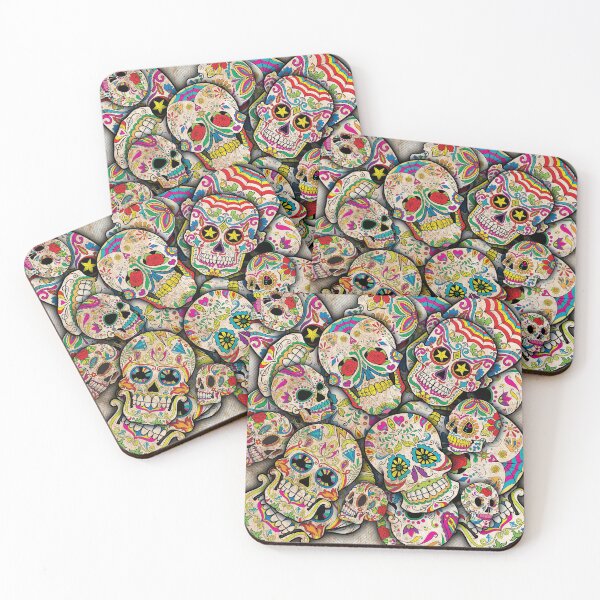 Item preview, Sugar Skull Collage designed and sold by spookydooky.