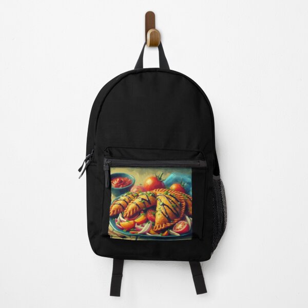 Item preview, Beef Empanadas Impressionism Art Style designed and sold by artofuniverse.