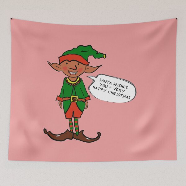 Item preview, Happy Christmas from Santa and his little helper. designed and sold by iancoppack.