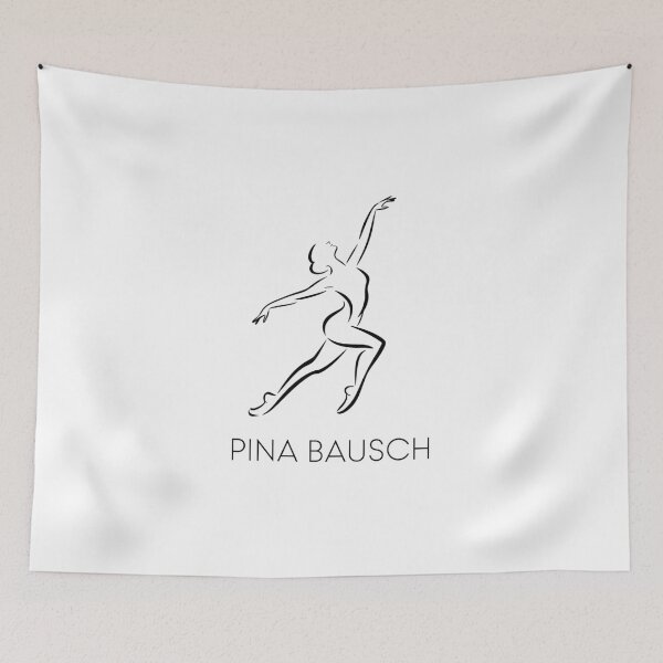 Item preview, Pina Bausch: A Tribute to the Legend of Contemporary Dance – Minimalist Silhouette Design designed and sold by Colorful-Garden.