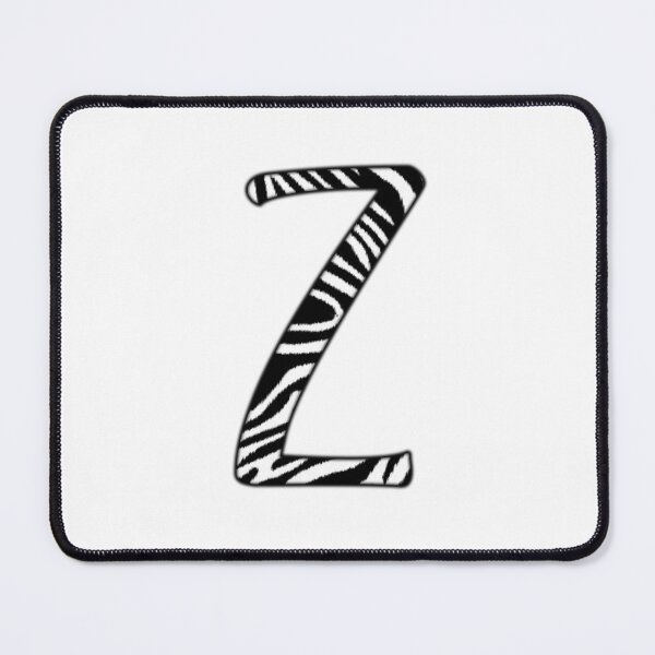 Item preview, Z for zebra, letter with stripes designed and sold by Audrey Janvier | AJD.