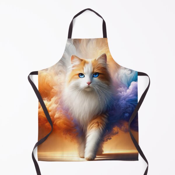 Item preview, Majestic Cat of the Colorful Realms designed and sold by FantasyVillaArt.