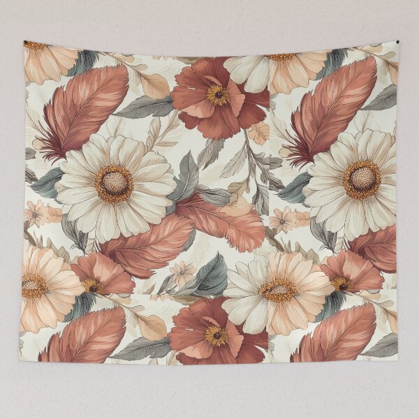 Item preview, Floral Boho Chic designed and sold by ThaiArtShop.