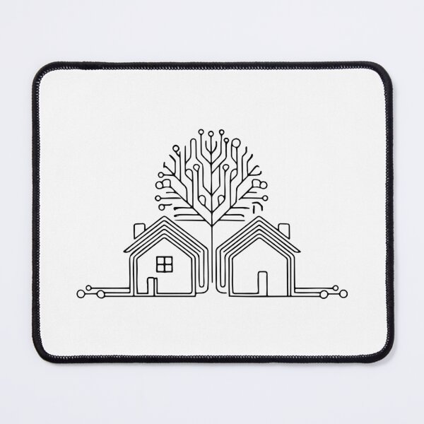 Item preview, Illustration of a house and technology tree designed and sold by rasagamastore.