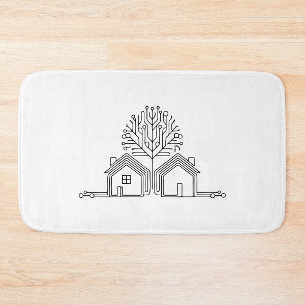 Item preview, Illustration of a house and technology tree designed and sold by rasagamastore.