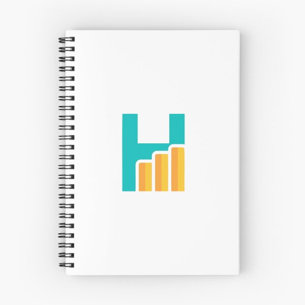 Item preview, the letter H with a bar graph symbol designed and sold by rasagamastore.