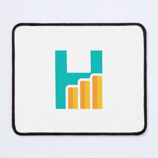 Item preview, the letter H with a bar graph symbol designed and sold by rasagamastore.