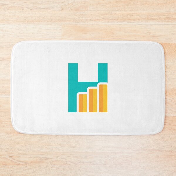 Item preview, the letter H with a bar graph symbol designed and sold by rasagamastore.