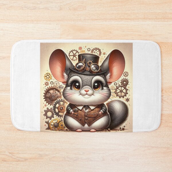 Item preview, Steampunk Chinchilla designed and sold by Sillytoe.
