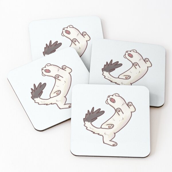 Item preview, Ferret jumping  designed and sold by Artofmayara.