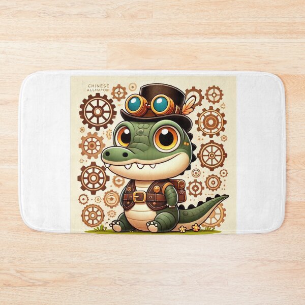 Item preview, Steampunk Chinese Alligator designed and sold by Sillytoe.