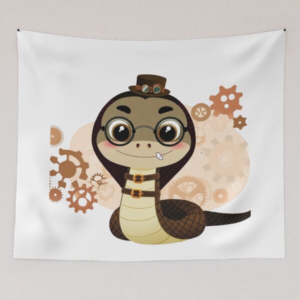 Item preview, Steampunk Chinese Cobra designed and sold by Sillytoe.