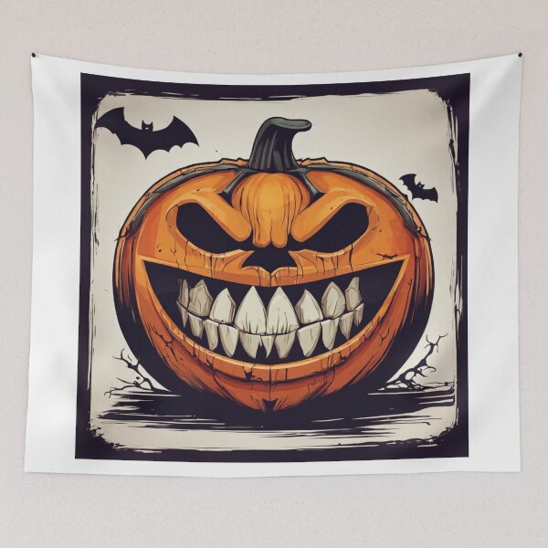 Item preview,  Smiling Halloween Pumpkin – Cute and Spooky Halloween Design designed and sold by andrew758.
