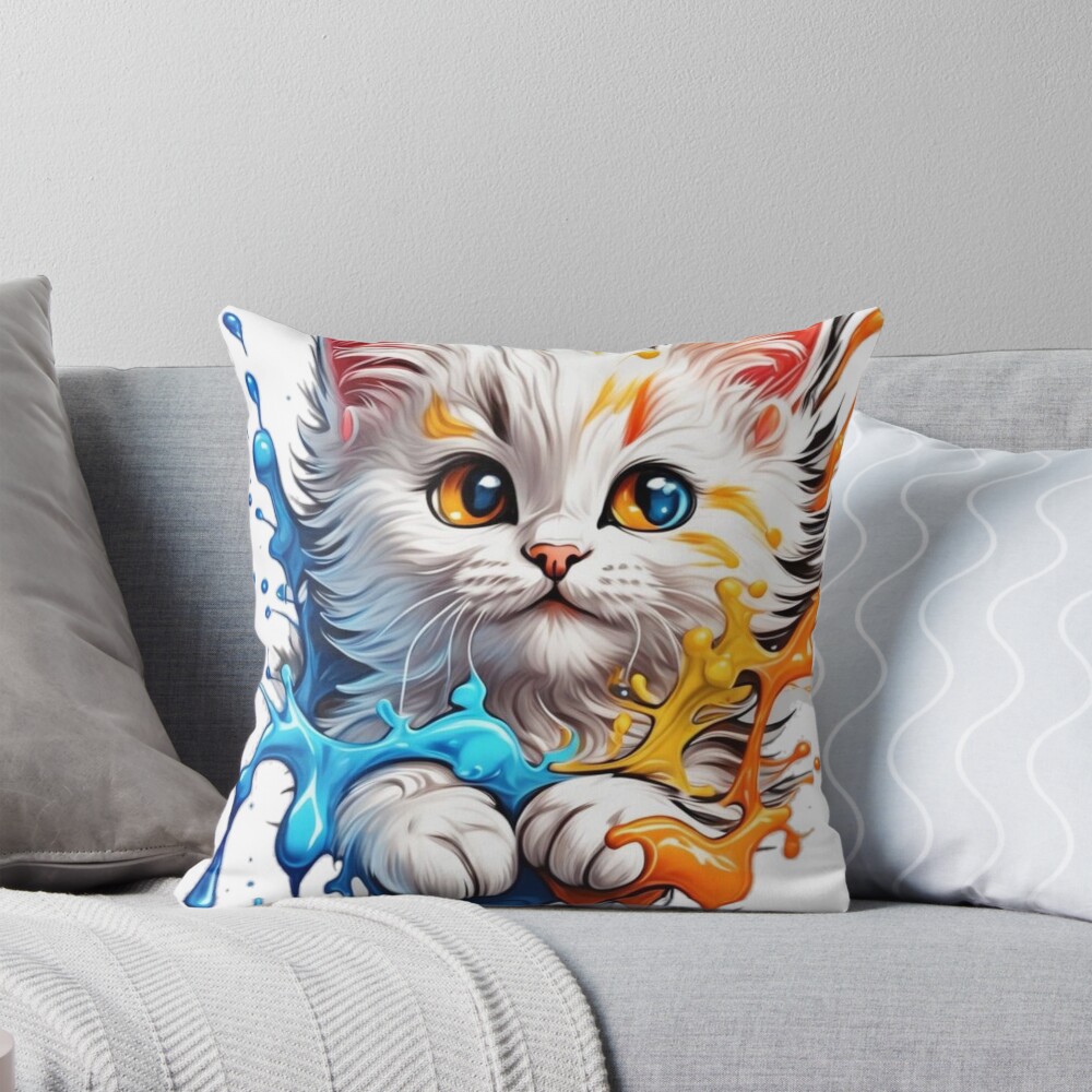 Item preview, Throw Pillow designed and sold by Rajusaw3.
