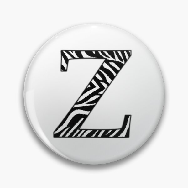 Item preview, Z for zebra, letter with stripes designed and sold by Audrey Janvier | AJD.