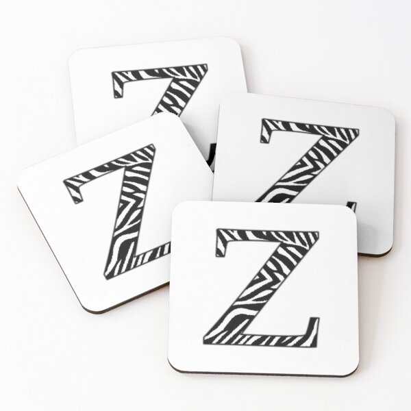 Item preview, Z for zebra, letter with stripes designed and sold by Audrey Janvier | AJD.