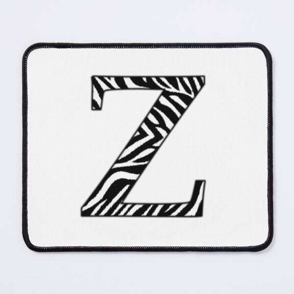 Item preview, Z for zebra, letter with stripes designed and sold by Audrey Janvier | AJD.