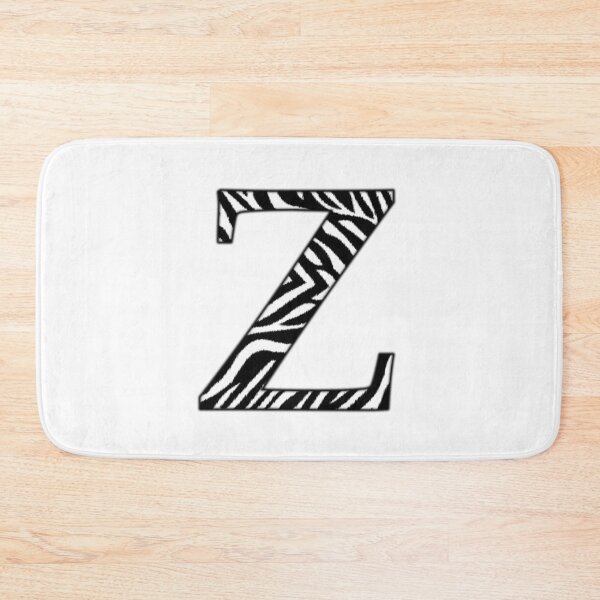 Item preview, Z for zebra, letter with stripes designed and sold by Audrey Janvier | AJD.