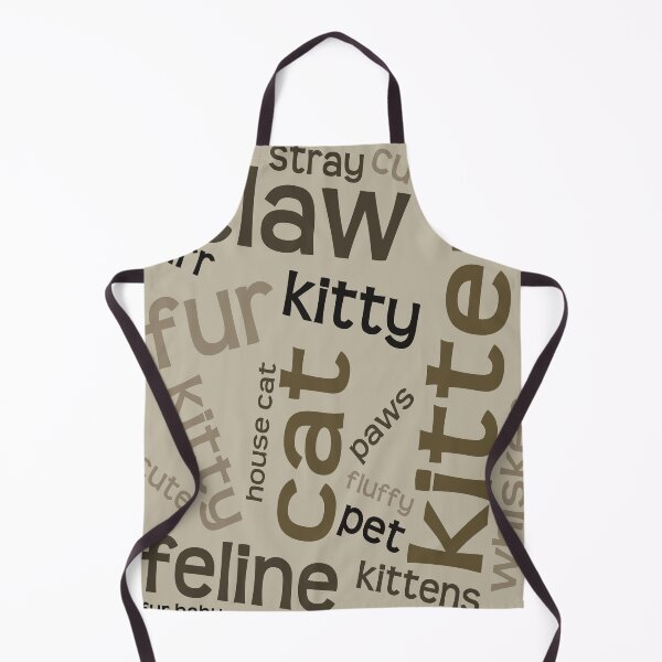 Item preview, Cat Related Words Simple Collage Background designed and sold by taiche.