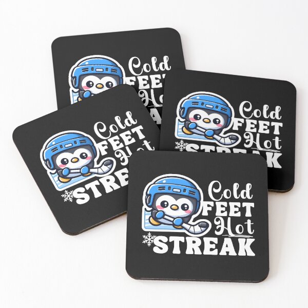 Item preview, Penguin Cold Feet, Hot Streak! designed and sold by CuteAndCozyTees.