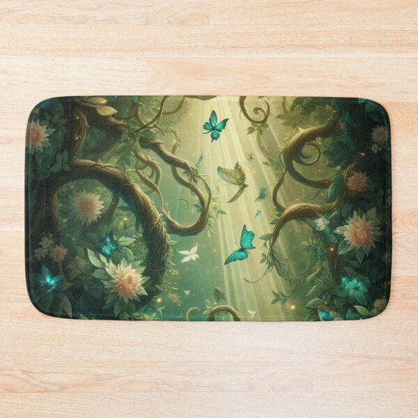 Item preview, Enchanted Forest A Tapestry of Light and Life designed and sold by TeslaSt0re.