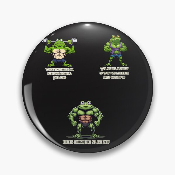 Item preview, Muscular Frogs HD Sticker Set / T Shirt designed and sold by Designsleashed.
