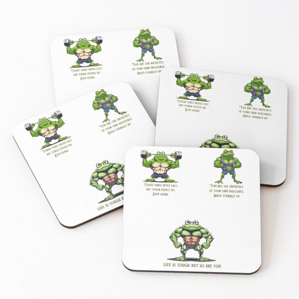 Item preview, Muscular Frogs HD Sticker Set / T Shirt designed and sold by Designsleashed.