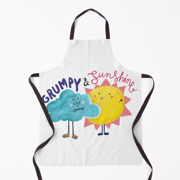 Item preview, Grumpy Cloud & Sunshine | Book Lovers Sticker designed and sold by dollabails.