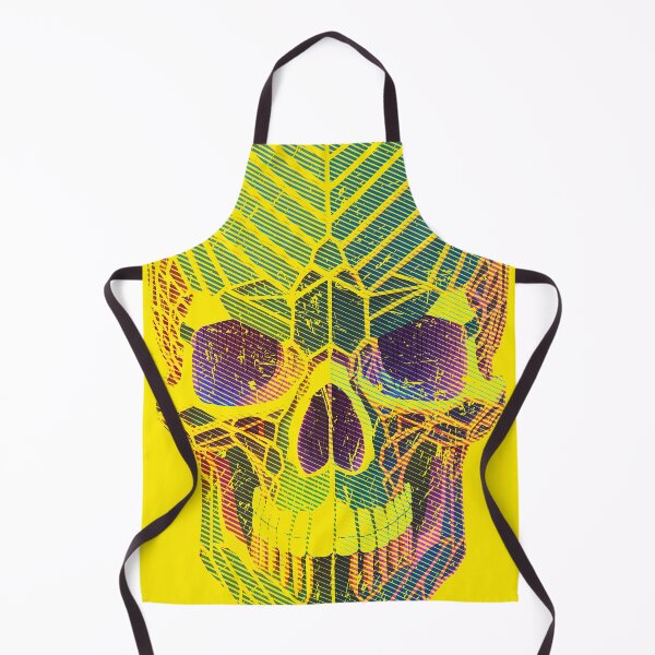 Item preview, A colorful death's skull designed and sold by Boogeyman Bill.