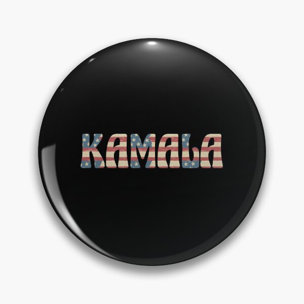 Item preview, Kamala American flag in text designed and sold by vibeno1.