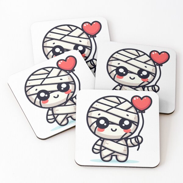 Item preview, Kawaii Mummy with Heart designed and sold by istoriadesign.