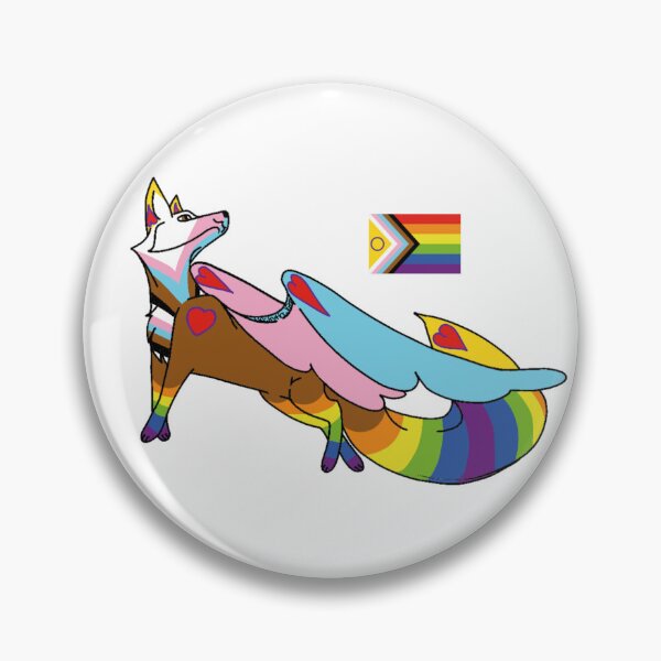 Item preview, Flying fox Pride Month progressive designed and sold by beckyhowling.