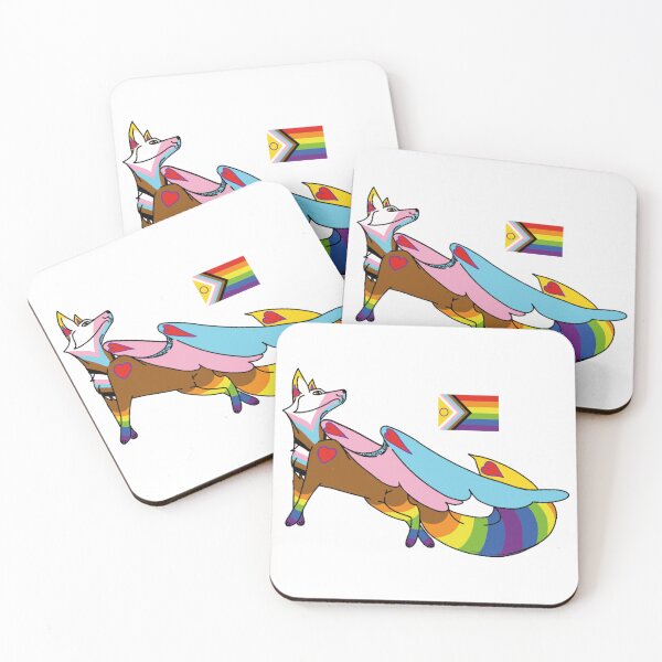 Item preview, Flying fox Pride Month progressive designed and sold by beckyhowling.