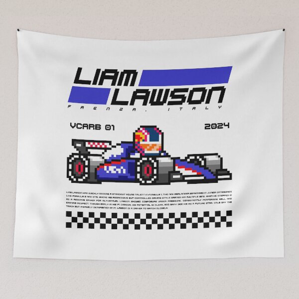 Item preview, Liam Lawson Visa Cash App RB F1 Team designed and sold by The Armorsmith.