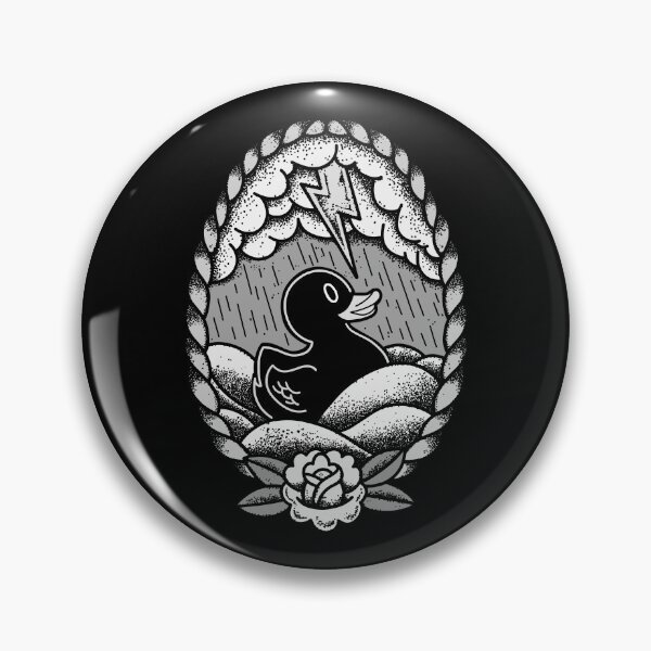 Item preview, Rubber Duck Storm Black and white designed and sold by Pintwich.