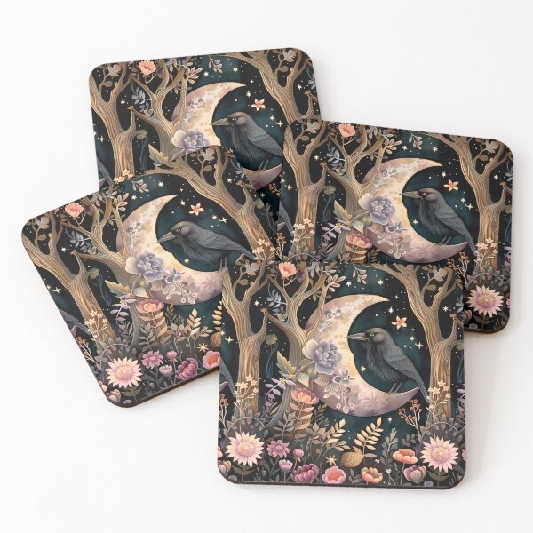 Item preview, Enchanted Crow’s Moon designed and sold by PawPrintStyles.