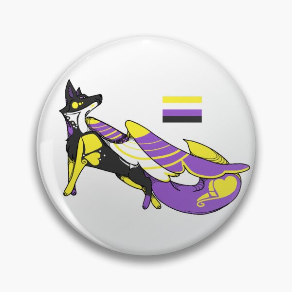Item preview, Flying fox Pride Month Nonbinary designed and sold by beckyhowling.