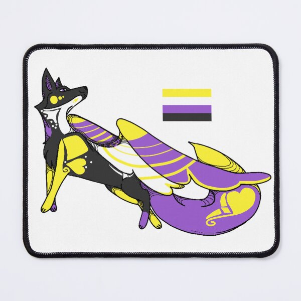 Item preview, Flying fox Pride Month Nonbinary designed and sold by beckyhowling.